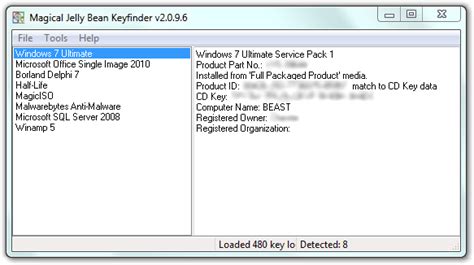 How to Use Magic Jelly Bean Key Finder to Recover Lost Windows Product Keys